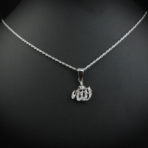 Silver ALLAH pendant - DS 151